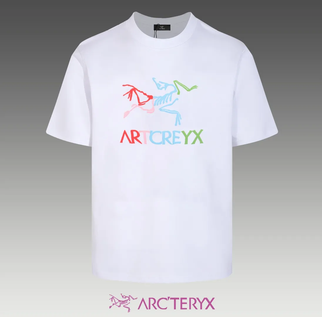 Quality《Arc’teryx~ 》2024New Arrival T , Versatile Quality ‼ 32 G ‼ T 🤪 Sizes：S-M-L-XL-2XL ：Black White、 Same Style